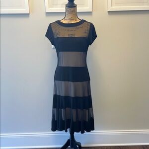 Little black dress with a twist